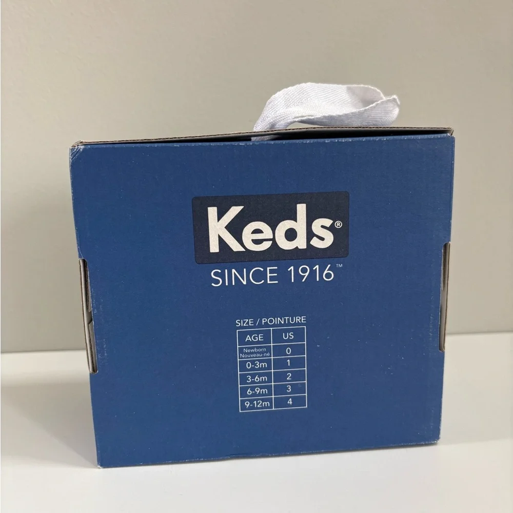 Keds Infant Champion Lace Toe Cap T-Strap Sneaker in Champagne Metallic